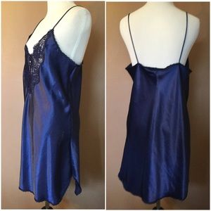 Beautiful Blue Slip Nightie
